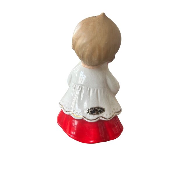 Vintage Josef Originals Christmas Choir Boy Kitsch Figurine Holiday Decor - Picture 3 of 6